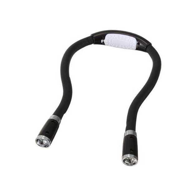 Portable LED Neck Light – FlexiGlow for Reading and Crafts