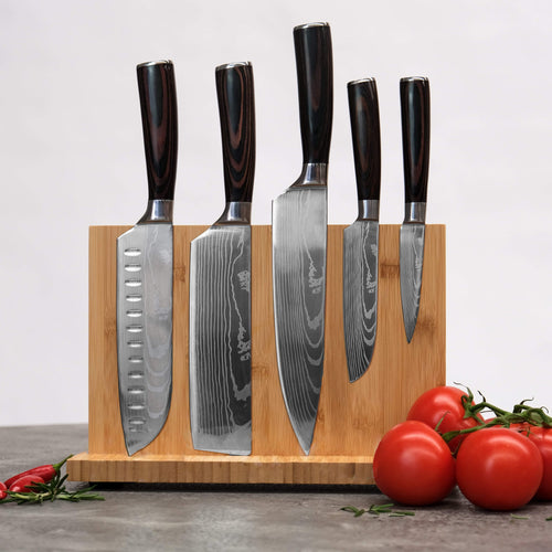 Knife Holder with Magnetic Base for Easy Storage