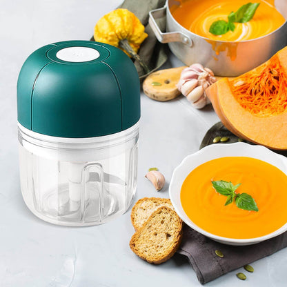 Electric Garlic Press – Compact USB Rechargeable 250ml – ChopEase