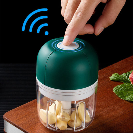 Electric Garlic Press – Compact USB Rechargeable 250ml – ChopEase