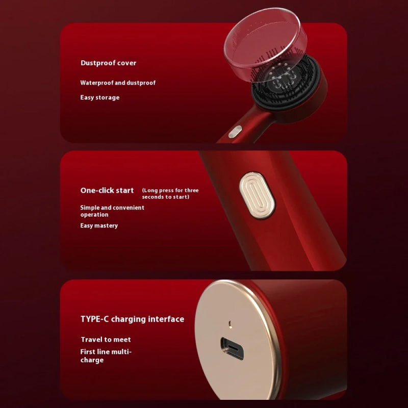 Scalp Massager for Hair Growth with Red Light Therapy – UK