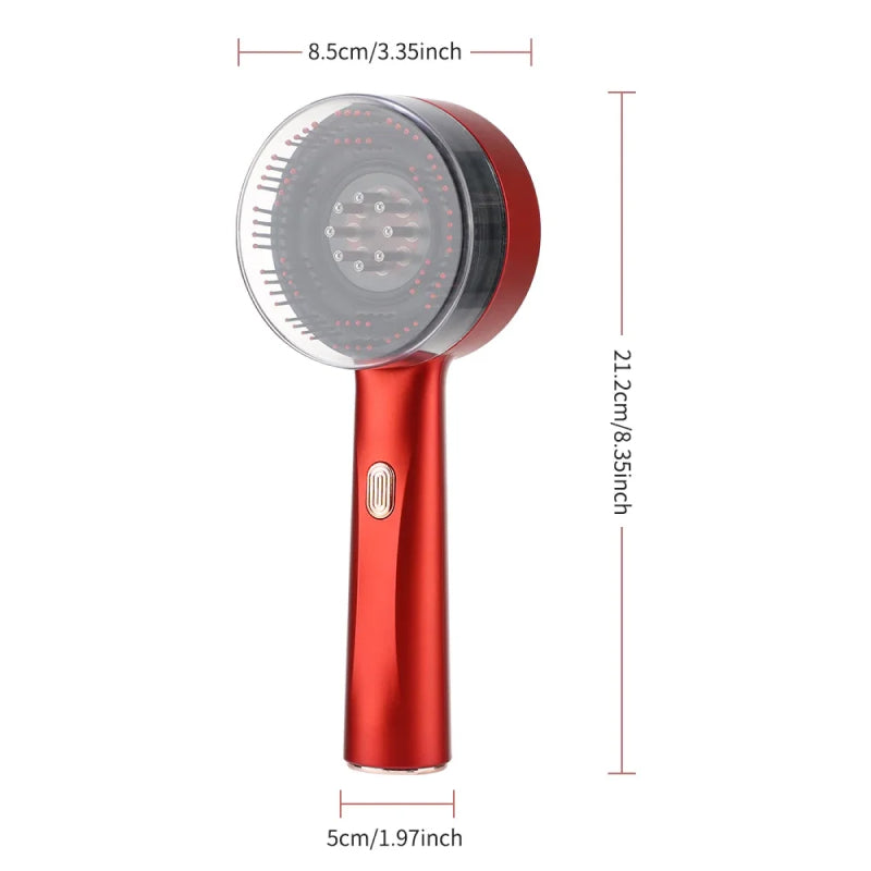 Scalp Massager for Hair Growth with Red Light Therapy – UK