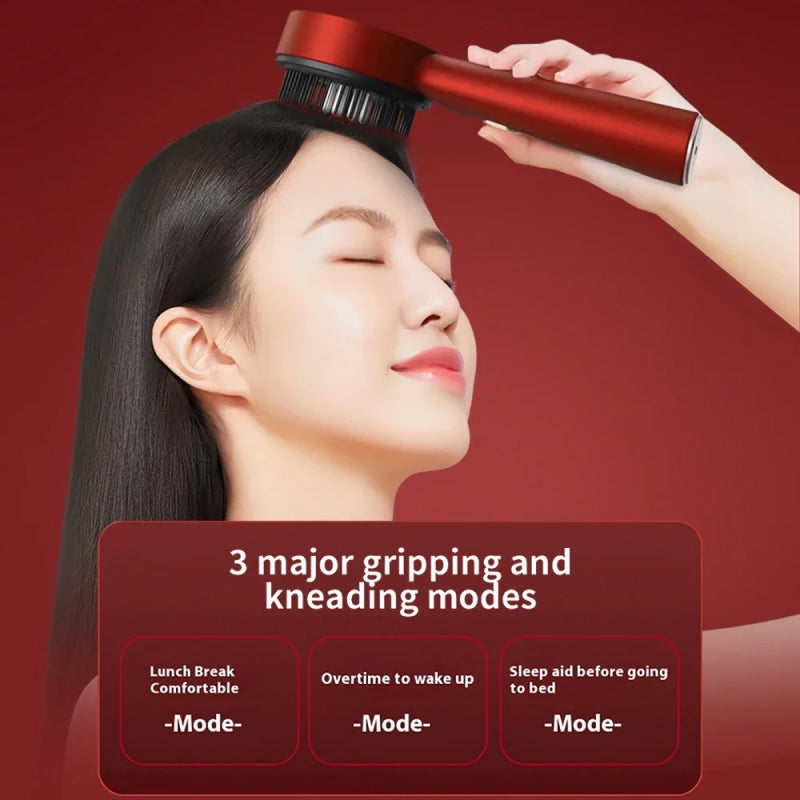 Scalp Massager for Hair Growth with Red Light Therapy – UK