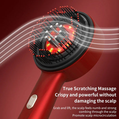 Scalp Massager for Hair Growth with Red Light Therapy – UK