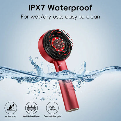 Scalp Massager for Hair Growth with Red Light Therapy – UK