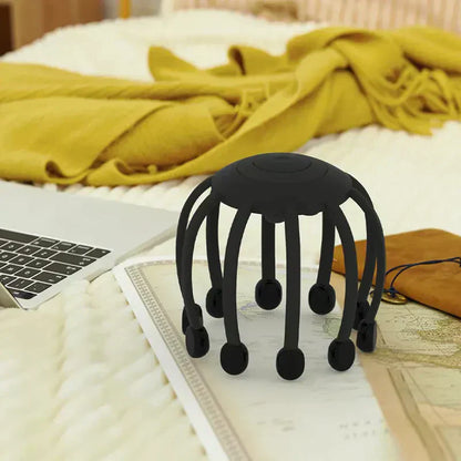 Portable Scalp Massager for Stress Relief and Hair Growth