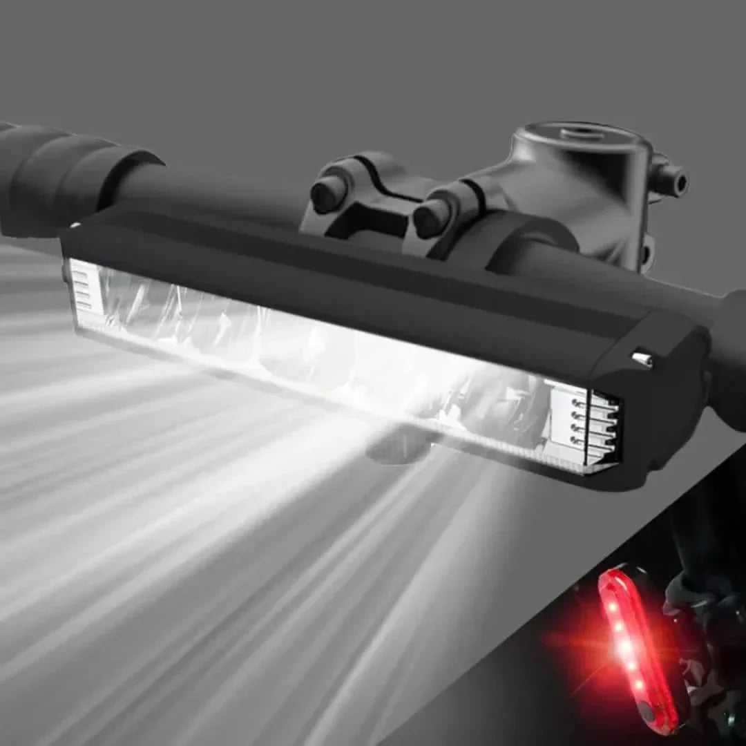 1400 Lumen USB Rechargeable Front Bicycle Light – Weatherproof Design