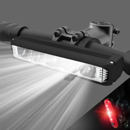 1400 Lumen USB Rechargeable Front Bicycle Light – Weatherproof Design