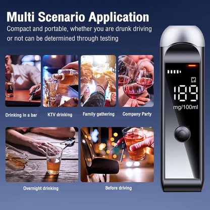 Personal Alcohol Breathalyzer - Professional Quality Tester for UK
