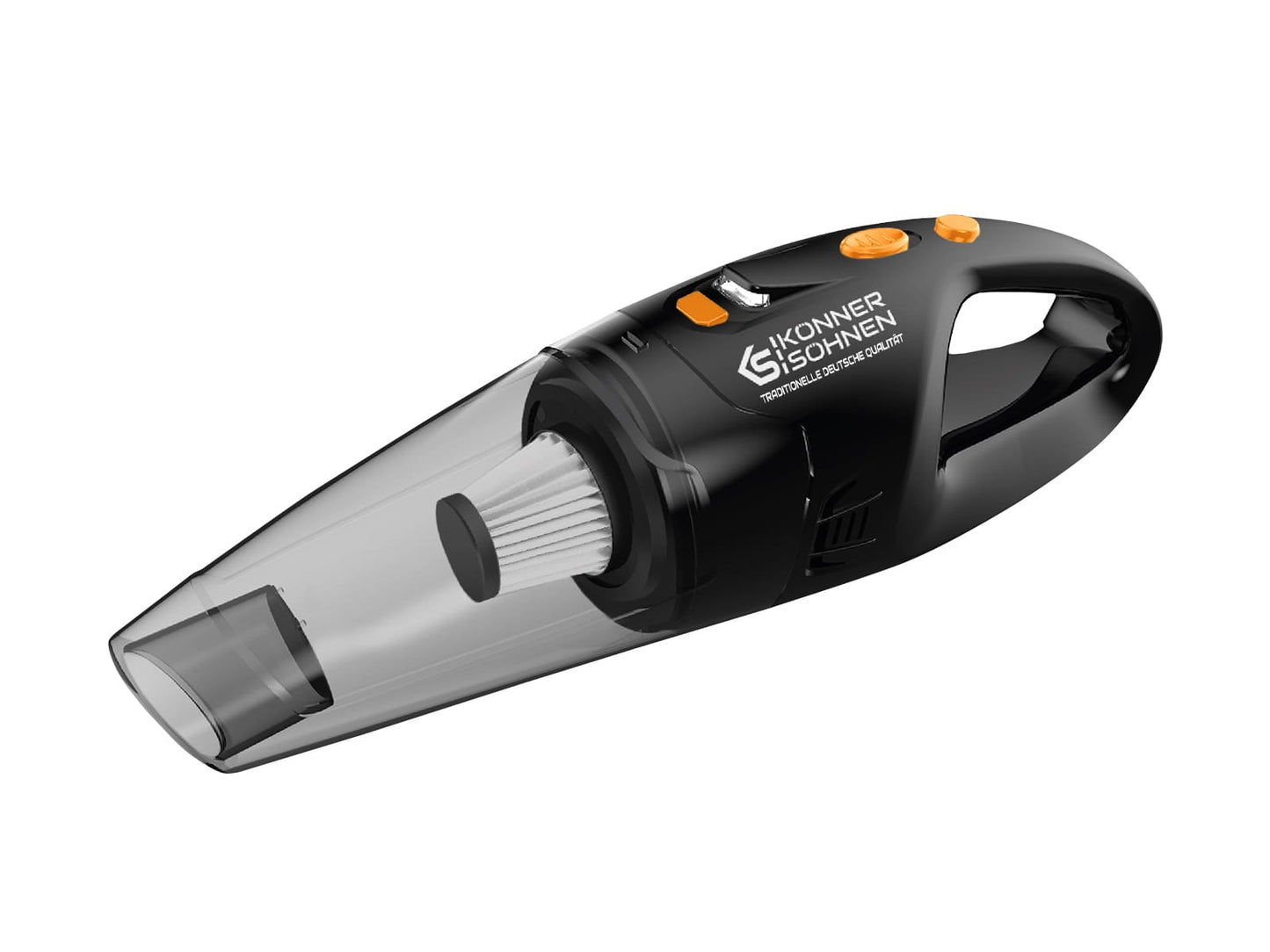 Compact Car Vacuum Cleaner | 12V with Washable HEPA Filter