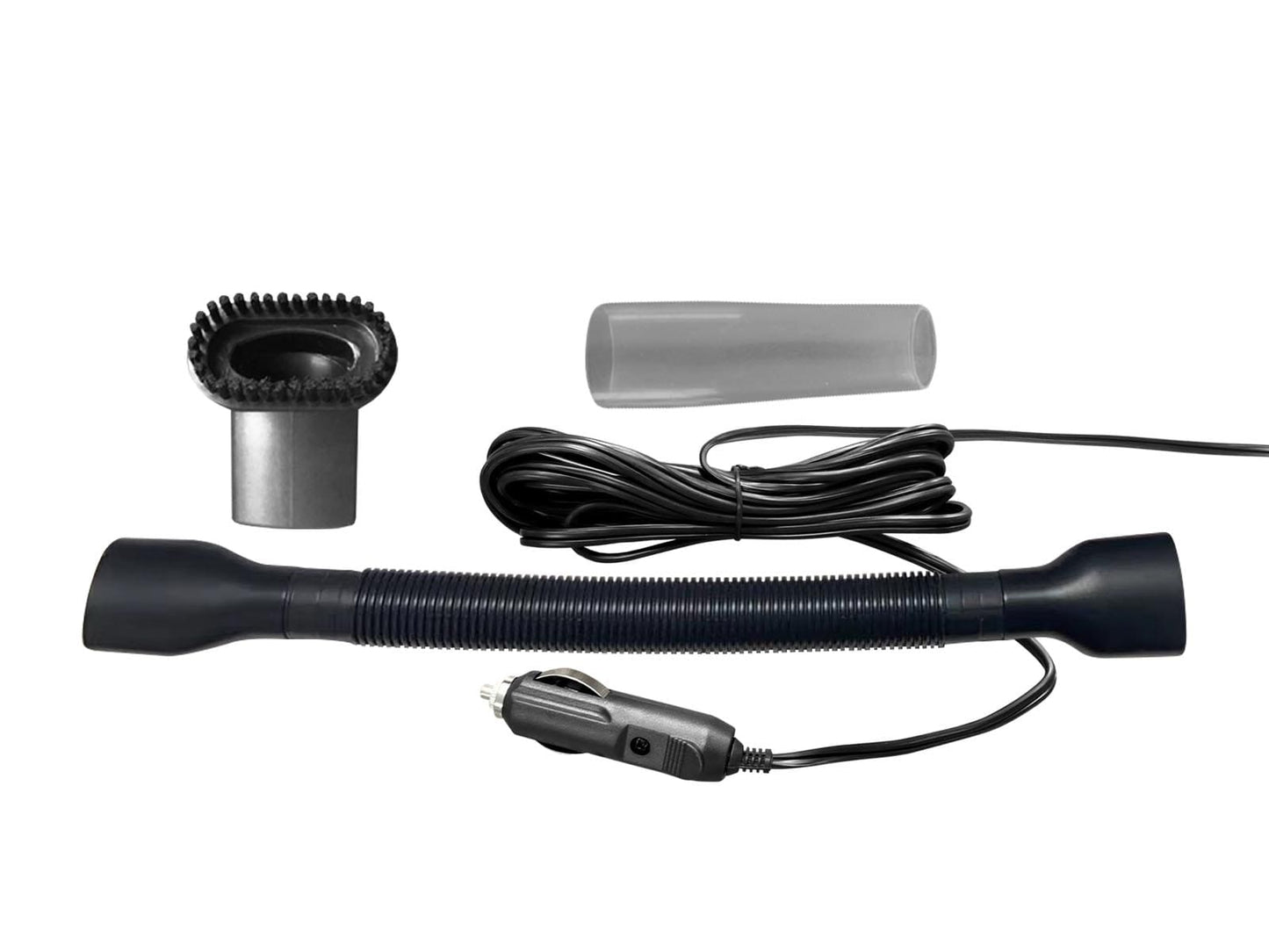 Compact Car Vacuum Cleaner | 12V with Washable HEPA Filter