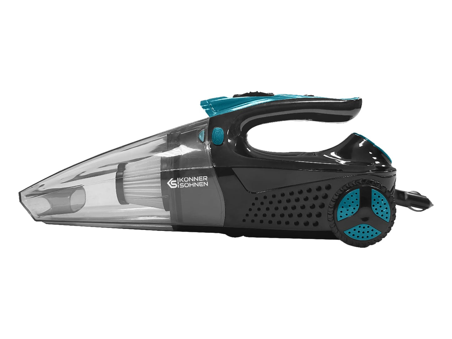 Compact 4-in-1 Car Vacuum with Air Compressor & HEPA Filter