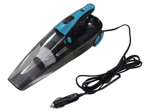 Compact 4-in-1 Car Vacuum with Air Compressor & HEPA Filter