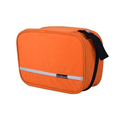 Travel Toiletry Organizer with Hook, Water-Resistant, Foldable, 24x15x10 cm, Oxford Fabric