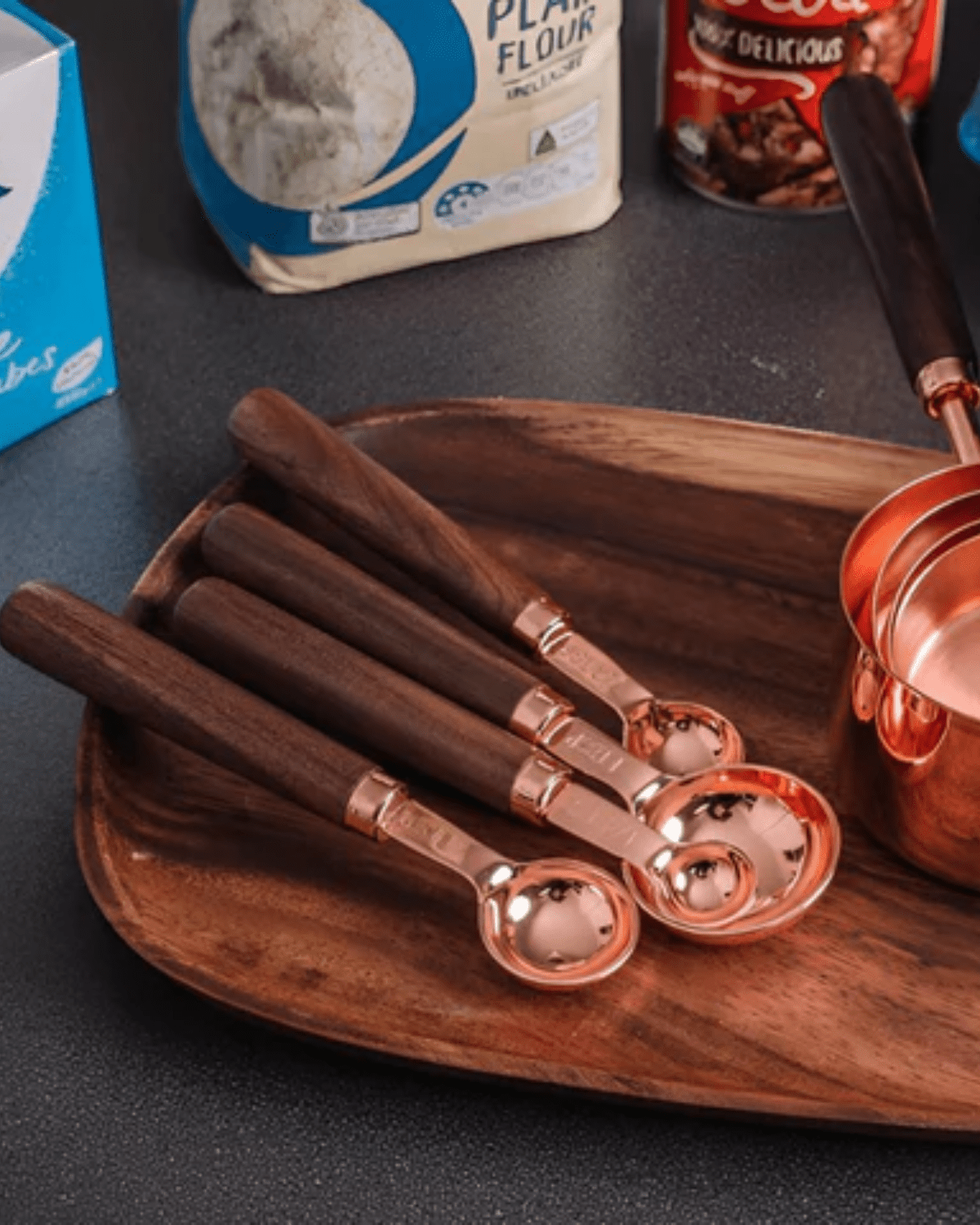 Elegant Measuring Set for Kitchen Precision – Copper Shine Design