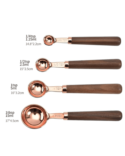 Elegant Measuring Set for Kitchen Precision – Copper Shine Design