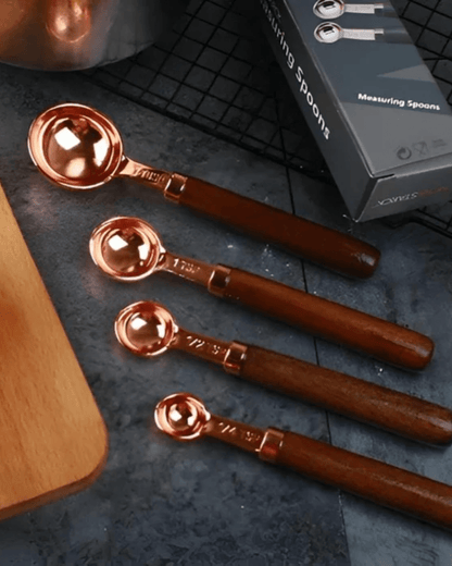 Elegant Measuring Set for Kitchen Precision – Copper Shine Design