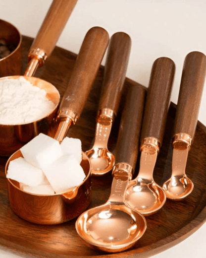 Elegant Measuring Set for Kitchen Precision – Copper Shine Design