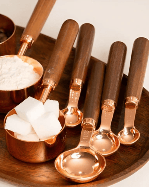 Elegant Measuring Set for Kitchen Precision – Copper Shine Design