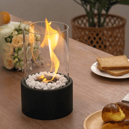 Kerosene Lantern – Decorative Oil Lamp with Metal and Glass Design