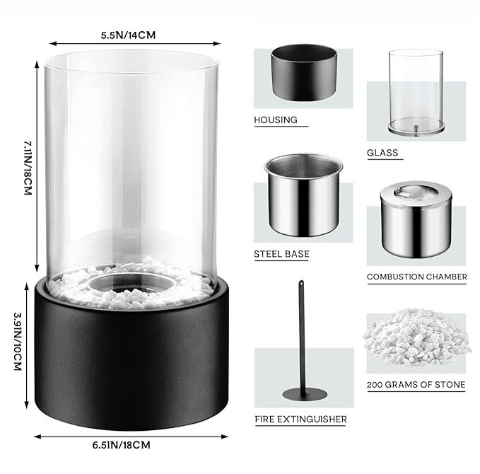 Kerosene Lantern – Decorative Oil Lamp with Metal and Glass Design