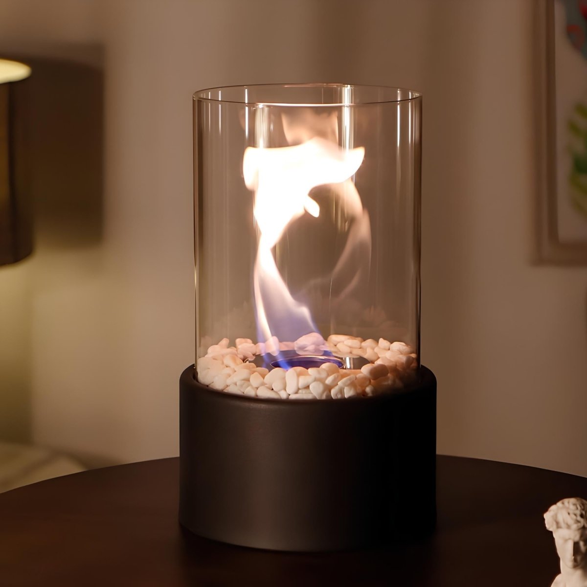 Kerosene Lantern – Decorative Oil Lamp with Metal and Glass Design