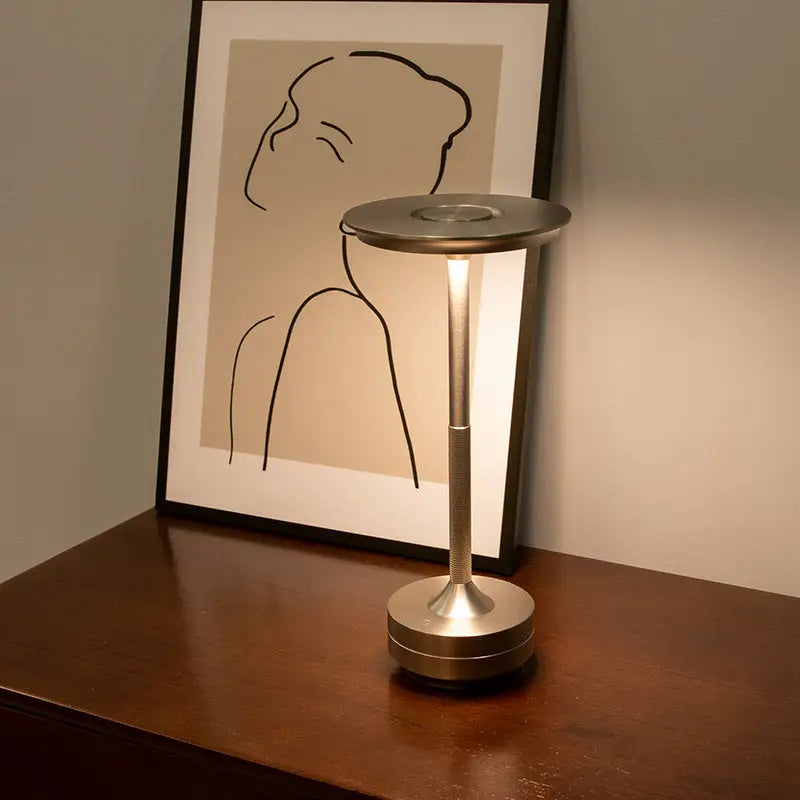 Compact LED Table Light for Easy Mobility