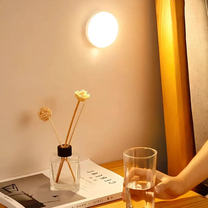 Motion Sensor Night Light – LED Wall Fixture in ABS