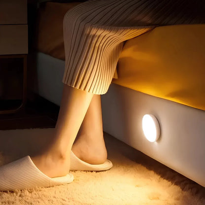 Motion Sensor Night Light – LED Wall Fixture in ABS