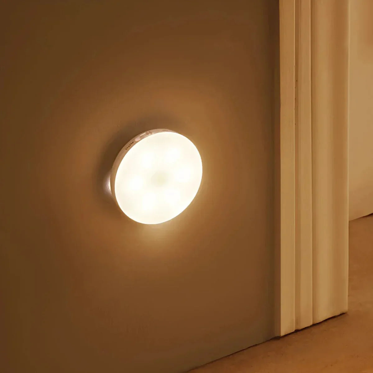 Motion Sensor Night Light – LED Wall Fixture in ABS