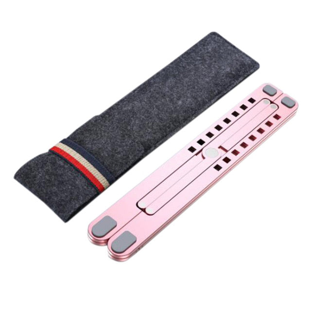 Compact Folding Laptop Stand for Easy Storage and Use