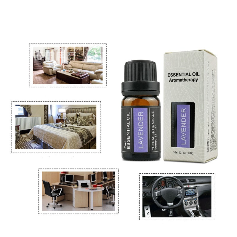 Soothing Lavender Essential Oil - 100% Natural in 10ml Bottle