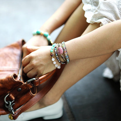 HarmonyWrap | Natural Stone Healing Bracelet