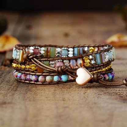 HarmonyWrap | Natural Stone Healing Bracelet