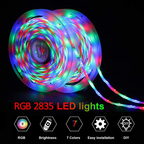 ColorGlow LED Flex Strips with Remote Control for Dynamic Lighting