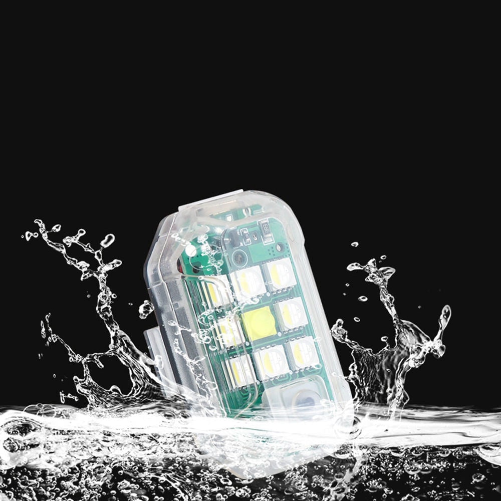 Wireless LED Alert Light with Remote Control for Motorcycles