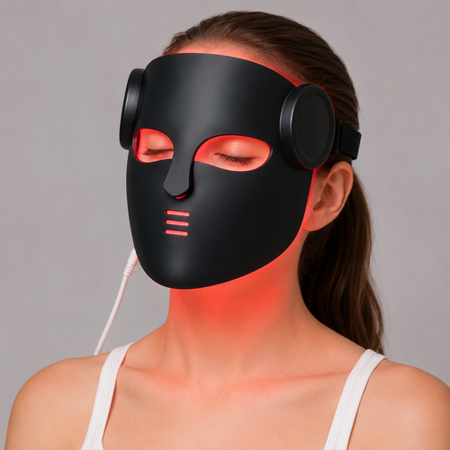 Neck Light Therapy LED Mask – Red Light Treatment for Acne, Wrinkles, and Skin Brightening