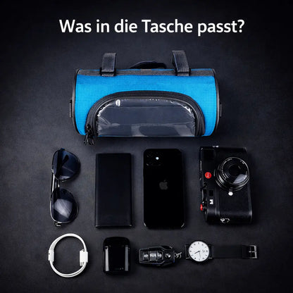 Handlebar Bicycle Bag | Waterproof Cycling Pouch with Touchscreen