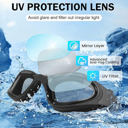 Swimming Goggles for Adults by LensoSea