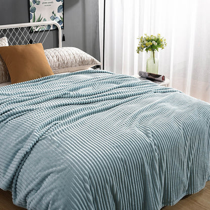 Cozy Fleece Blanket | Elegant Cover for Year-Round Comfort