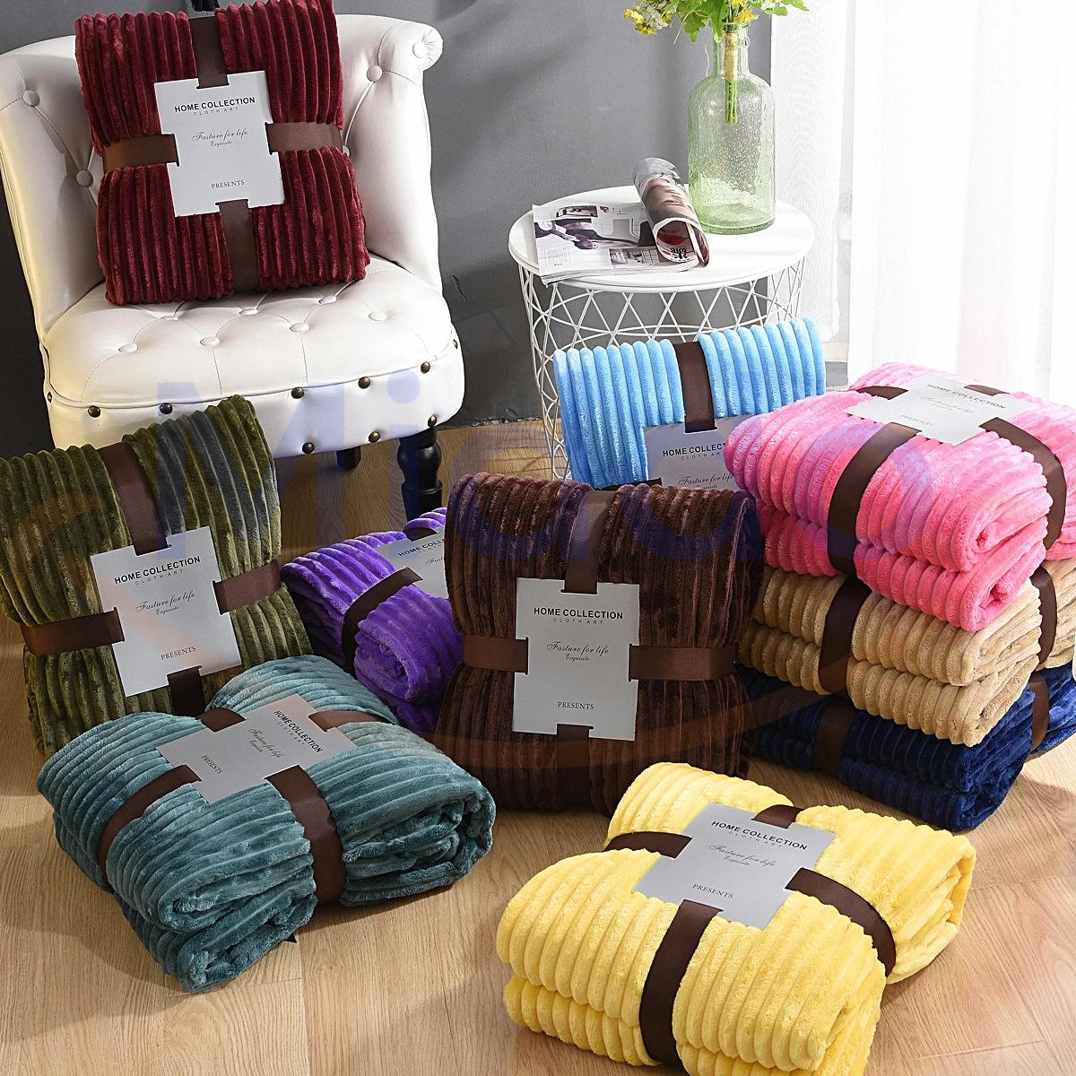 Cozy Fleece Blanket | Elegant Cover for Year-Round Comfort