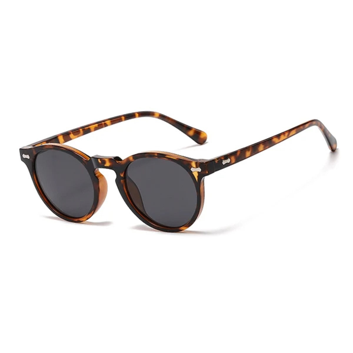 Round Sunglasses with Polarized Lenses for Men and Women - Vintage Style