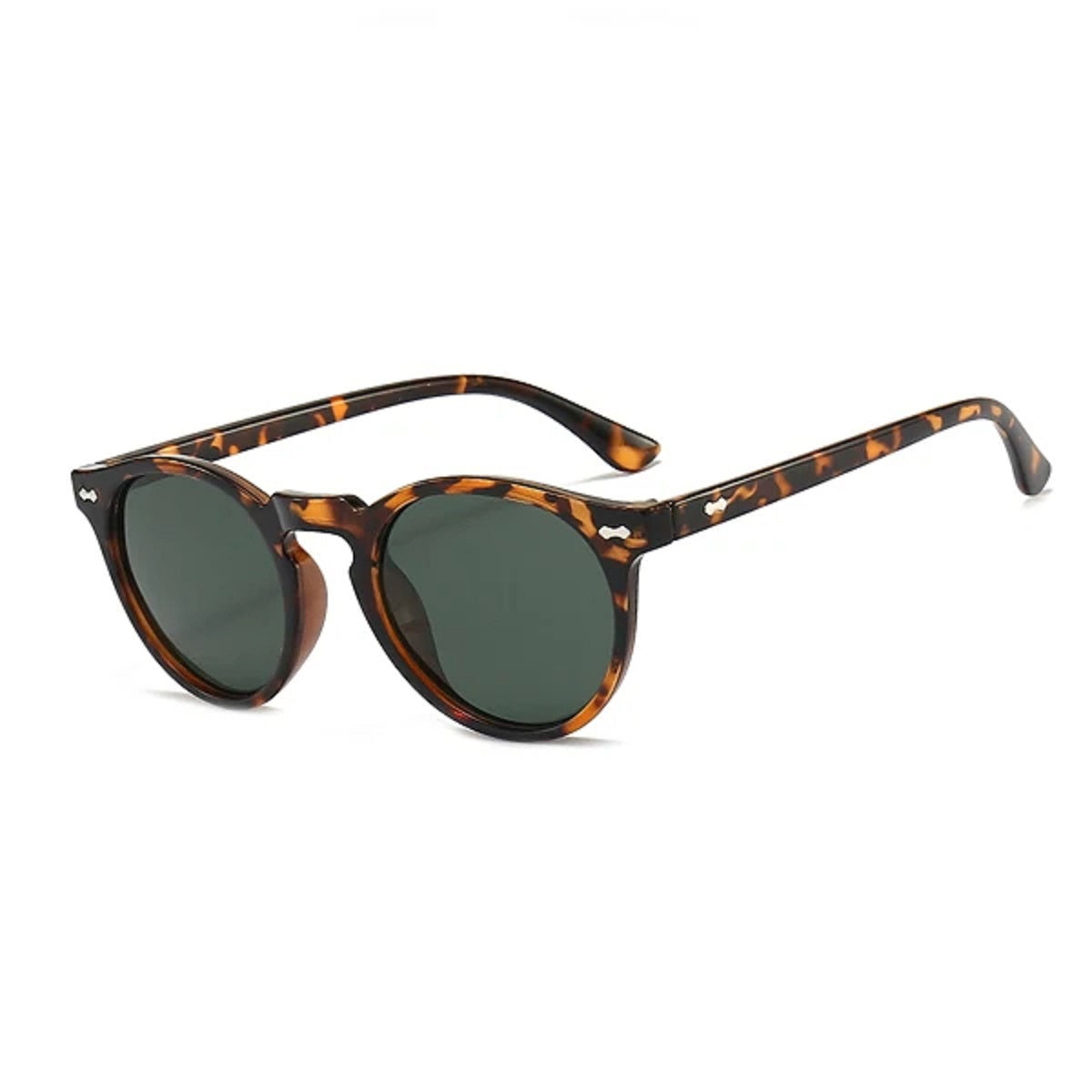 Round Sunglasses with Polarized Lenses for Men and Women - Vintage Style