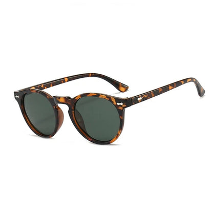 Round Sunglasses with Polarized Lenses for Men and Women - Vintage Style