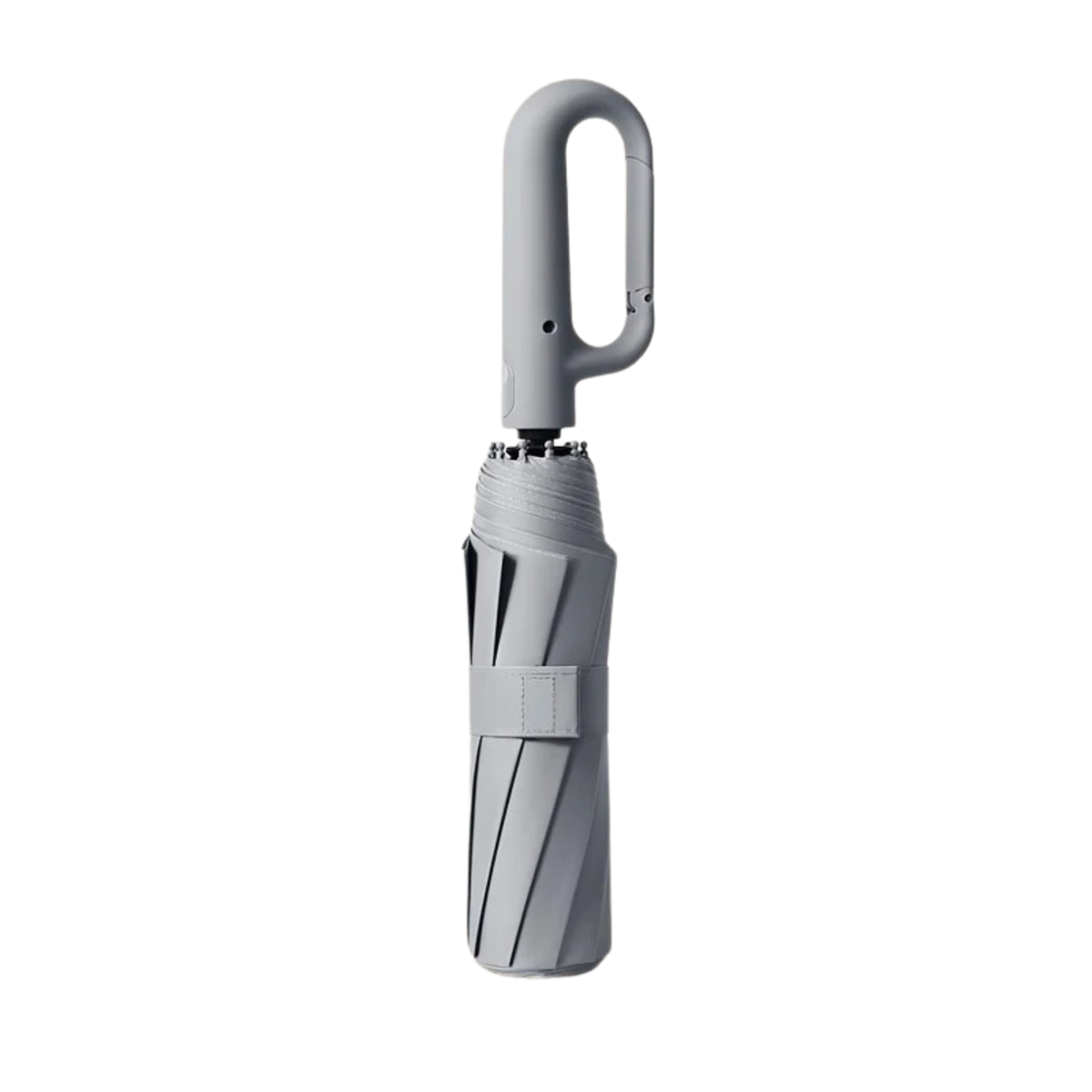 Automatic Folding Umbrella with Large Buckle Handle – Wind-Resistant & Compact