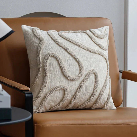 Chenille Cushions – Timeless Elegance with Graphic Texture