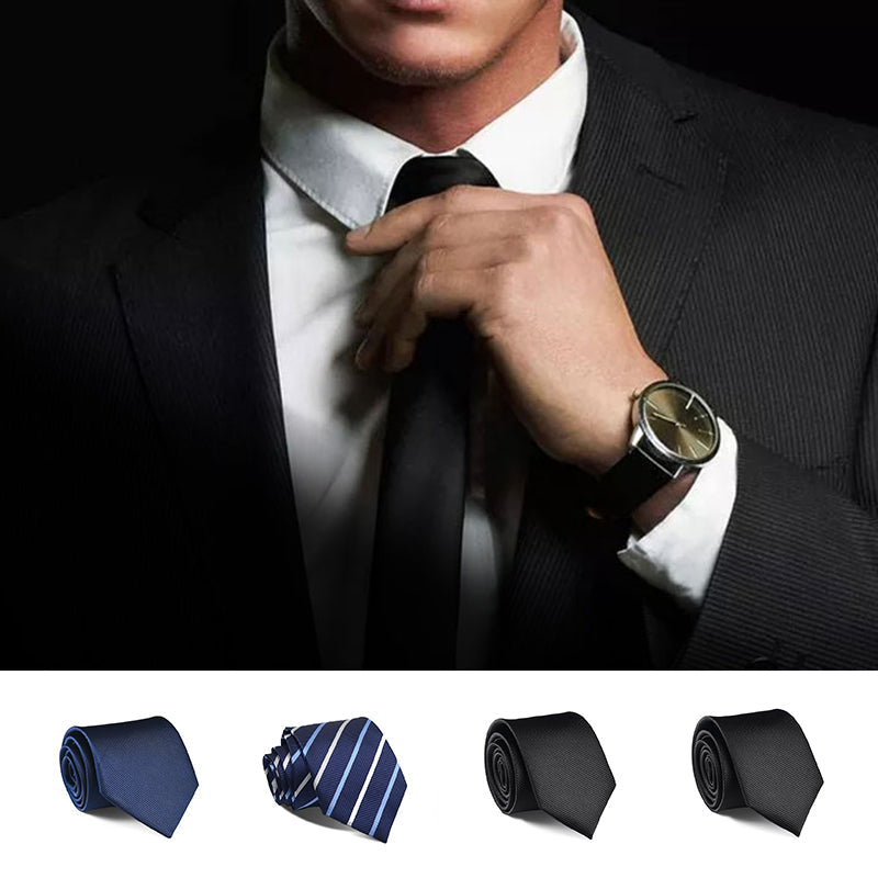 Zipper Neck Tie