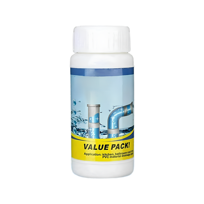 Powerful Drain Cleaner Powder with Active Foam | Eliminates Grease, Hair & Blockages | Odor Neutralization | Ideal for Sinks, Showers & Balconies