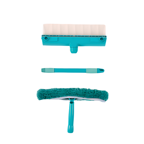 Streak-Free Window Squeegee with Flexible Silicone Blade