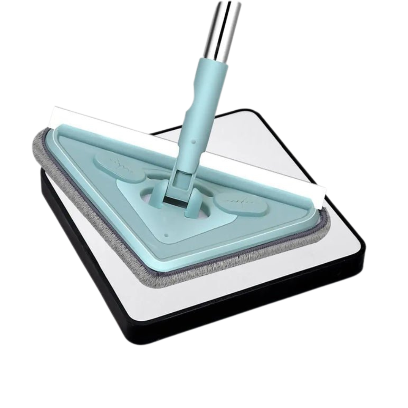 Tri-Head 360° Mop for Effortless Cleaning in Corners